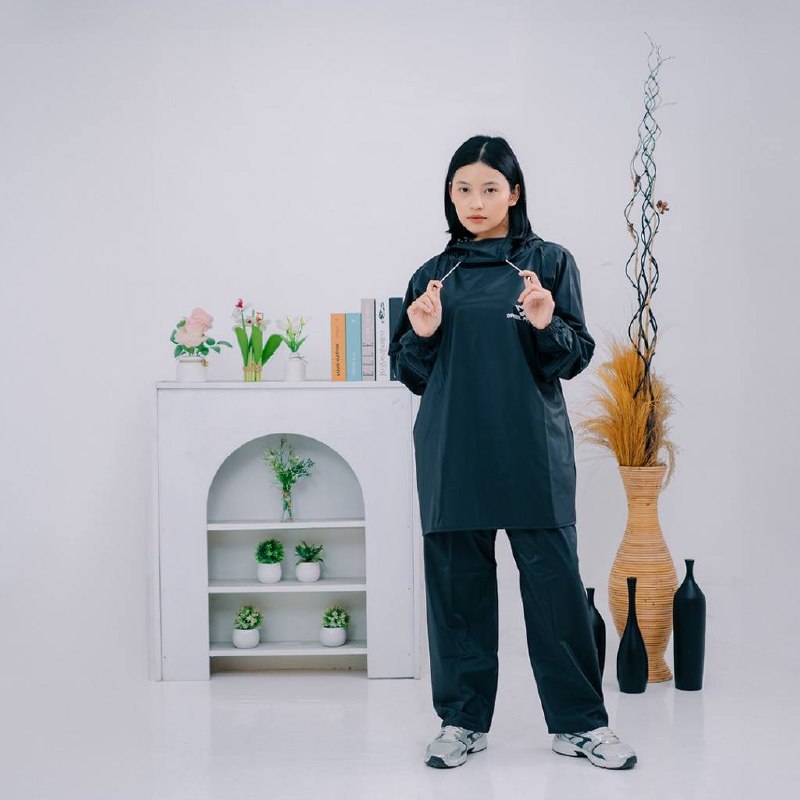 JAS HUJAN HOODIE PRIA WANITA TERBARU DARI DAREL FAHRI - Image 2